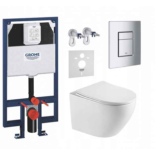 7v1 Wc Set, Stelaz Grohe Slim Wc Mísa Tornado Imprese Tlačítko