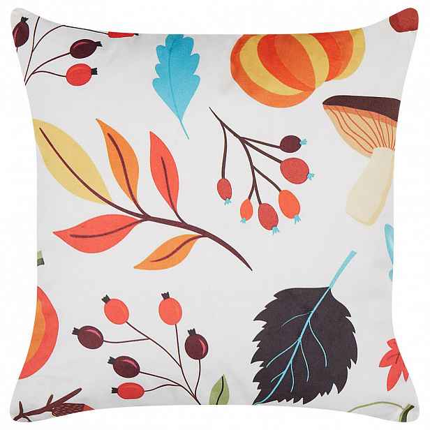 Beliani SAMETOVÝ POLŠTÁŘ Barevný 45/45 cm Viscaria