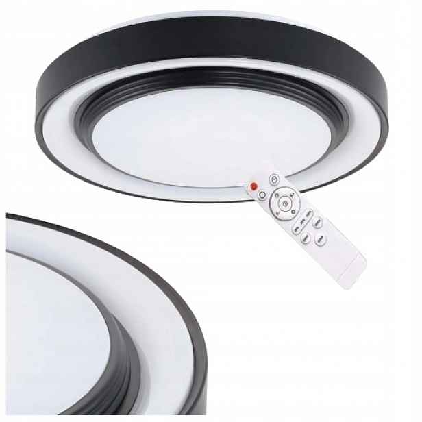 Stropní Svítidlo Dekorativní Stropní Koupelnová Lampa 48W Led Dálkový Ovladač Regulace Cct