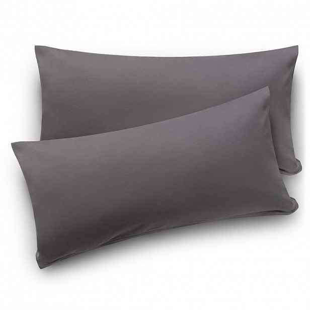 Blumtal POVLAK na polštář Agneta 40/60 cm, sada 2 ks, 100% bavlna, šedá