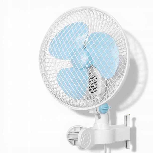 Oscilační ventilátor, kabel 2,4 m, přenosný a funkční