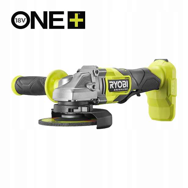 Ryobi RAG18BL-0 18V Bezuhlíková úhlová bruska