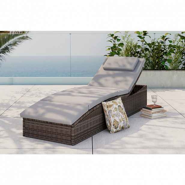 Ambia Garden ZAHRADNÍ LEHÁTKO kov, plast, textil