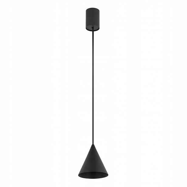 Černá závěsná lampa Zenith s nastavitelnou výškou nad stůl Nowodvorski