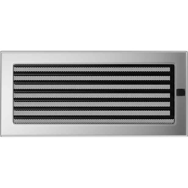 Krbová Mřížka 17x37 Žaluzie Niklovaná Ventilace