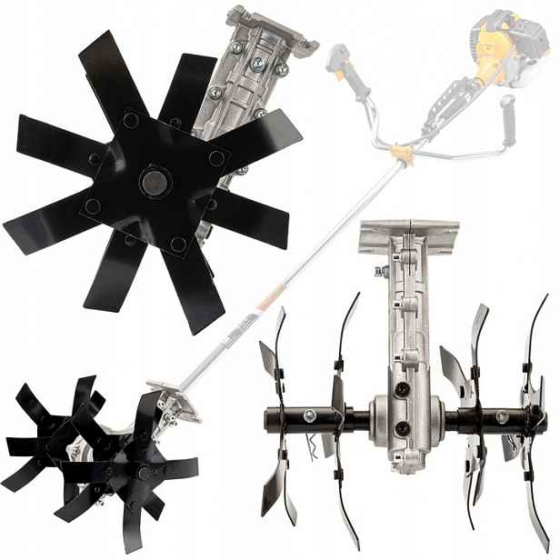 Kultivátor 28CM Adaptér Na Kosu Nástavec