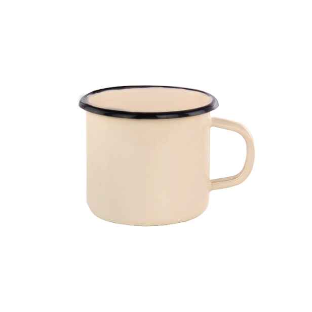 PROHOME - Hrnek smalt 12cm 1l různé barvy