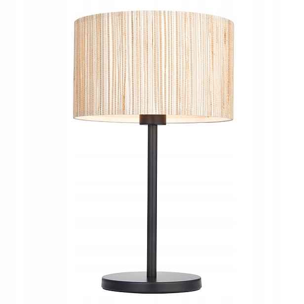 Stolní lampa Japandi béžová tráva 1xE27 Endon