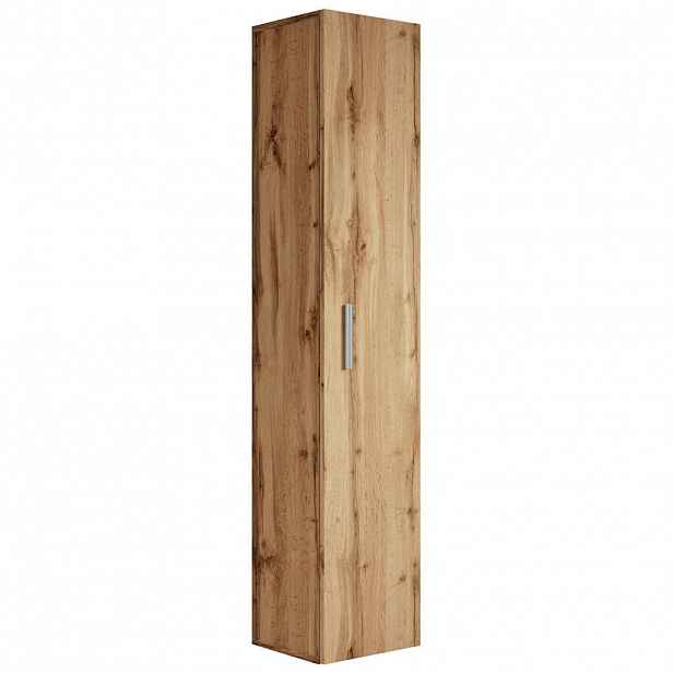 Badplaats KOUPELNOVÁ SKŘÍŇKA Pluto s 1 dveřmi dub - 30 x 30 x 150 cm