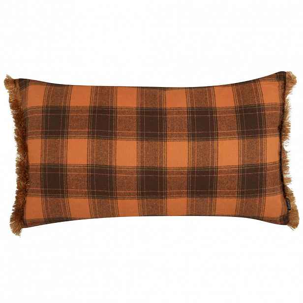 Beliani DEKORATIVNÍ POLŠTÁŘ Oranžový 40/70 cm Barja