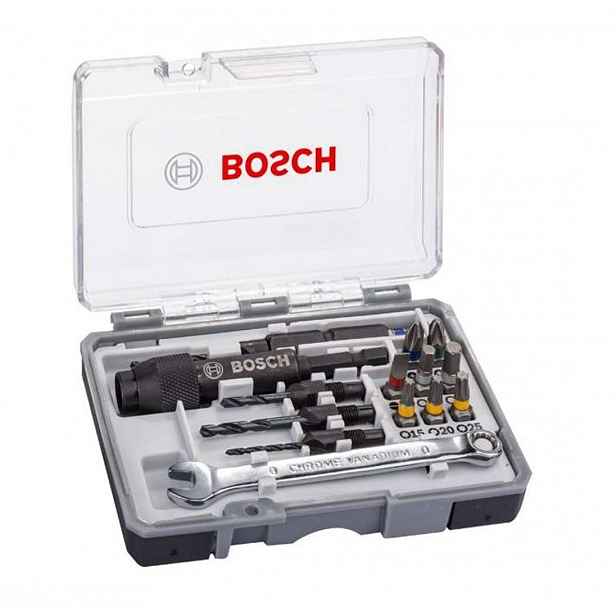Bosch - 20dílná sada bitů a vrtáků 2607002786