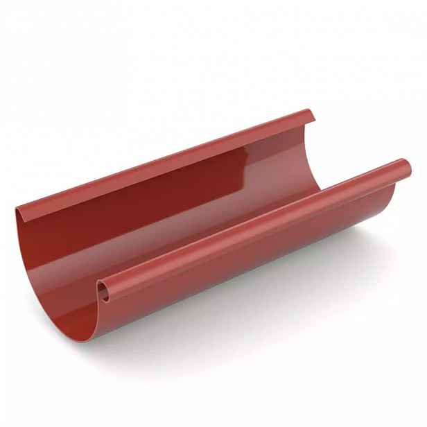 Okapový žlab 125 mm 4 m Bryza červená
