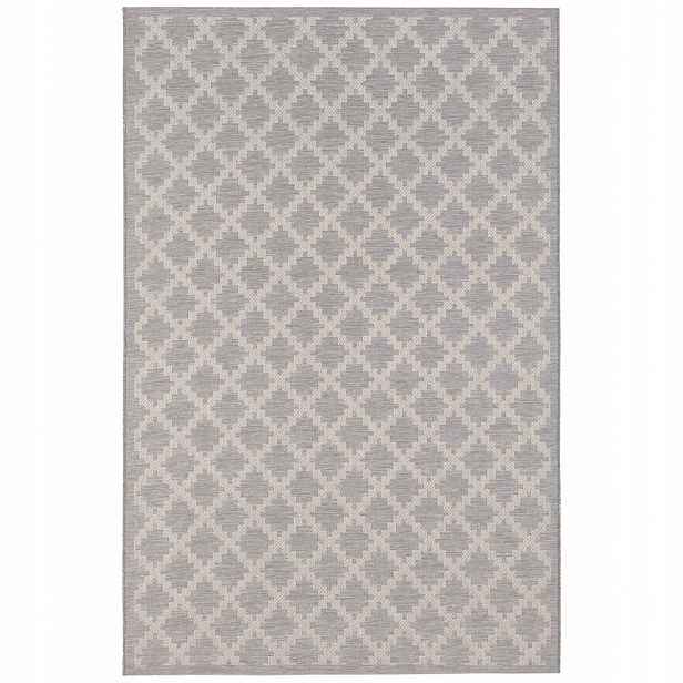 Koberec na terasu 77x150 cm, plochý tkaný šňůra typu sisal