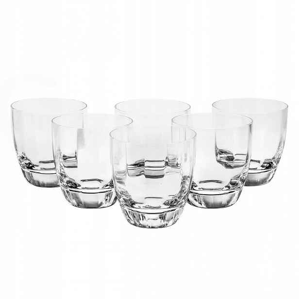 Nízké sklenice na whisky Krosno Optik 250 ml