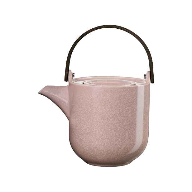 Porcelánová konvice na čaj 600 ml COPPA HANAMI ASA Selection - růžová