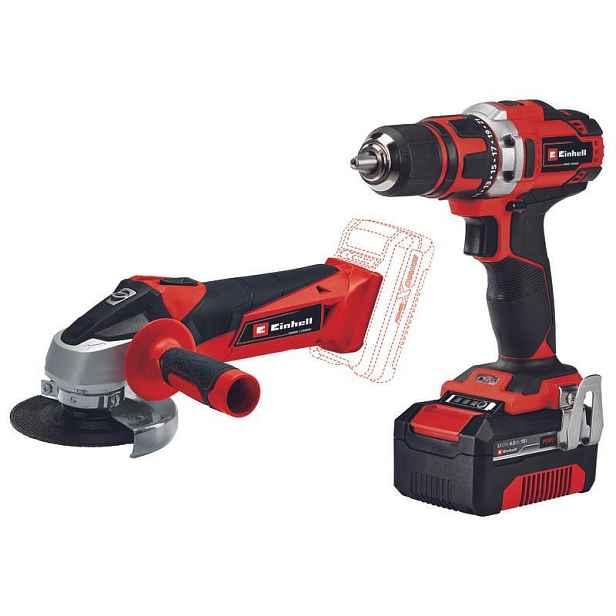 Sada nářadí AKU Einhell TE-TK 18/2 Li Kit (CD+AG)