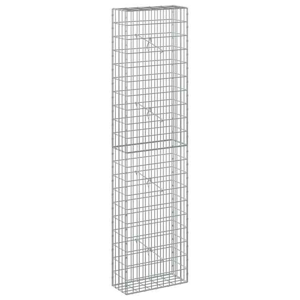vidaXL Gabion s drátem 5 mm a síťkou 5x10 cm 50x20x200 cm