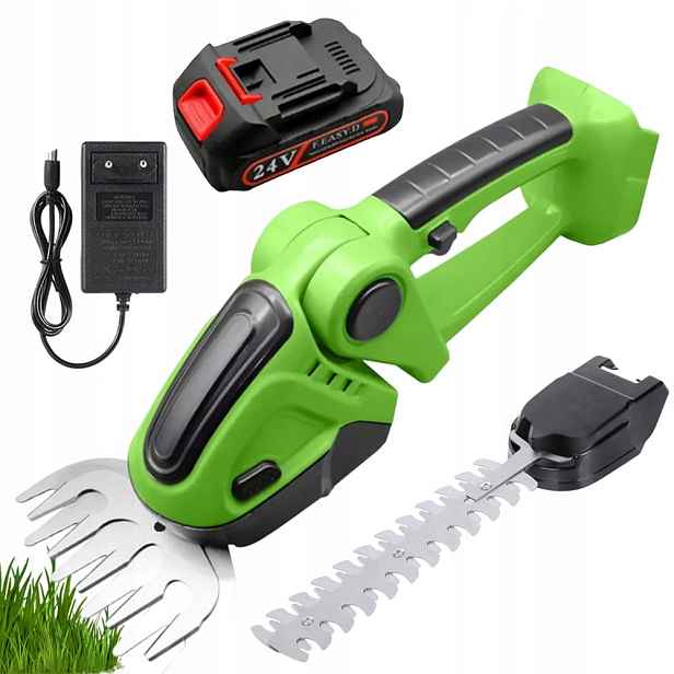 Akumulátorové nůžky na živé ploty 1500 mAh 100 minut práce Ocel Sk5 Nabíjení