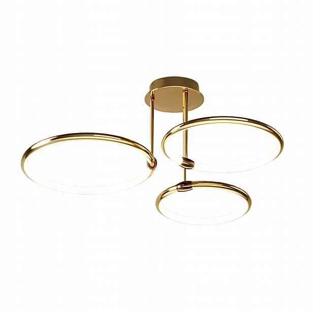 Toolight Lampa G122-3C Zlatá