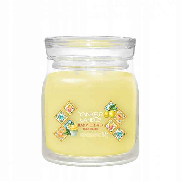 Yankee Candle Vonná svíčka Lemon Gelato 368 g