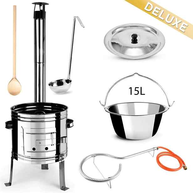 Perfect Home Set-151 DELUXE Kotlíková souprava 15L, 6ks