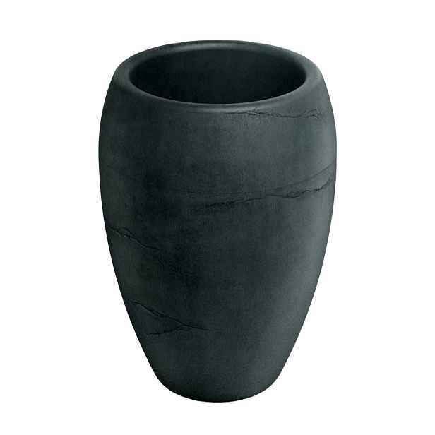 Prosperplast Plastový květináč CANOLOS HIGH 40 cm tmavě šedý