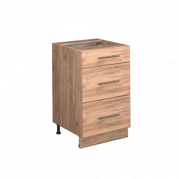 Vicco SPODNÍ SKŘÍŇKA KUCHYŇSKÉ LINKY Fame-Line Zlatý mocný dub 50 cm , PD Mramor