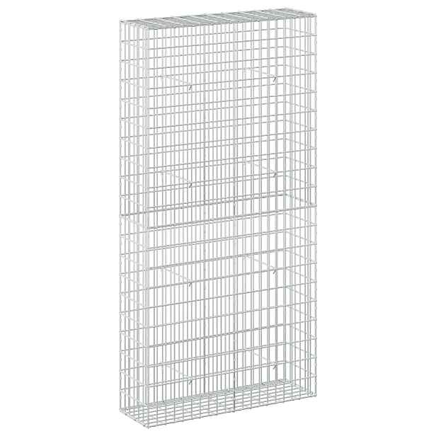 vidaXL Gabion s drátem 5 mm a síťkou 5x10 cm 100x30x200 cm