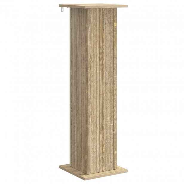 vidaXL Stojan na rostliny Dub sonoma 30,5 x 30 x 100,5 cm