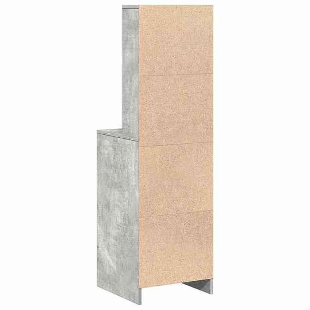 vidaXL Vysoký bufet Betonová šedá 40 x 41 x 135 cm Kompozitní dřevo