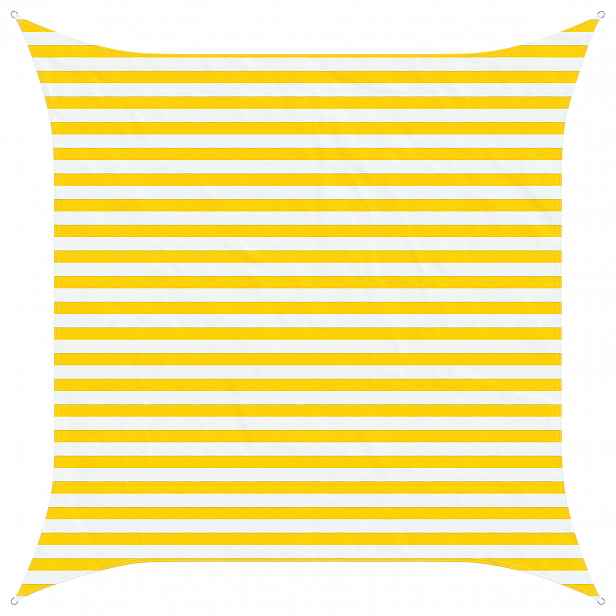 vidaXL Sluneční plachta 3 x 3 m 100% polyester Oxford Čtvercový