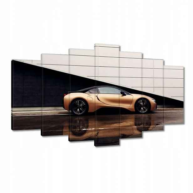 Obrazy 140x80 Zlaté Bmw Auto