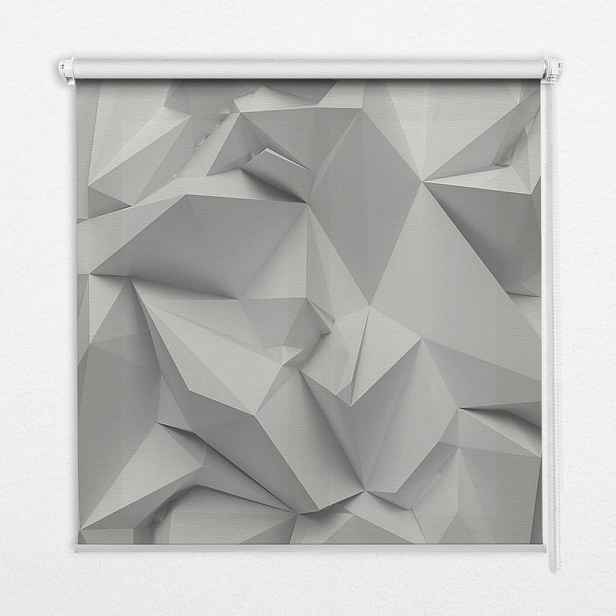 TULUP VNITŘNÍ roleta - okenní roleta - roleta - 60x140 cm - 3D papírová zeď
