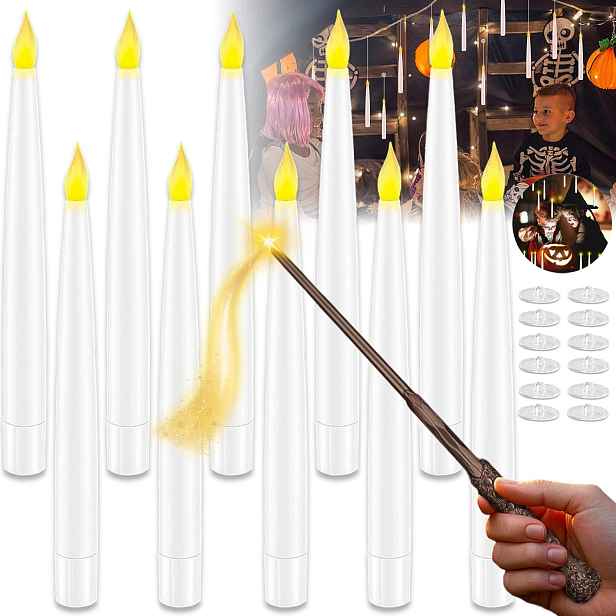 Dekorativní Svíčka Stroika Tea Light Hřbitovní Svíčka 10 Ks Dálkové Ovládání