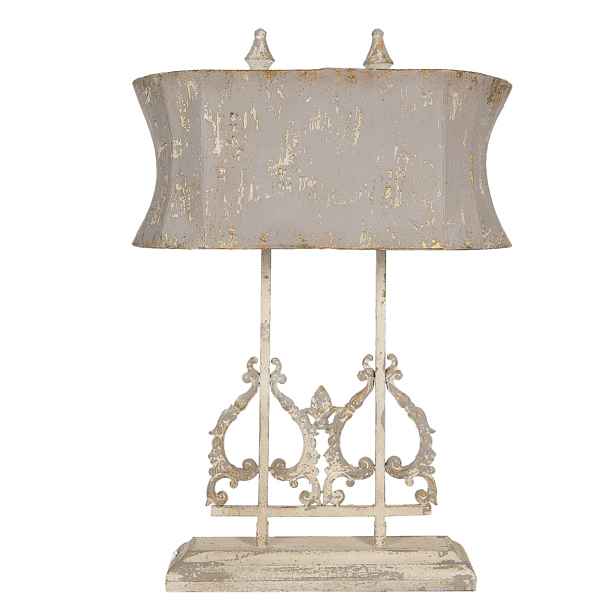 Kovová vintage stolní lampa s patinou Berenger - 50*25*74 cm Clayre & Eef