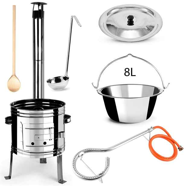 Perfect Home Set-152 Kotlíková souprava 8L, 6ks