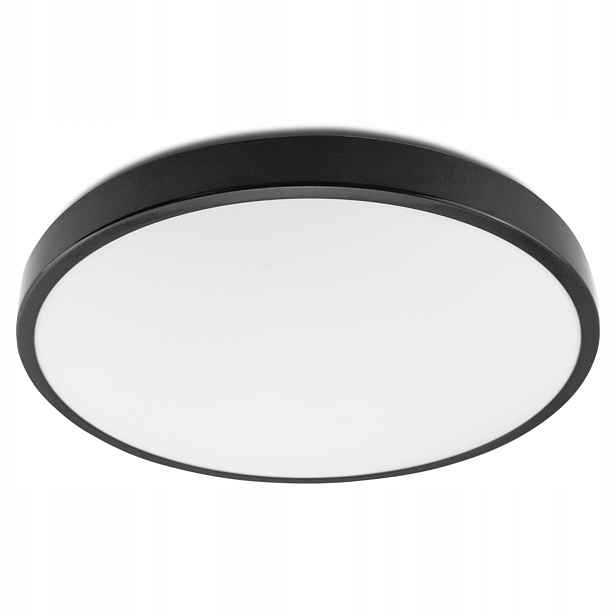 stropní svítidlo Led Stropní Svítidlo Svítidlo Panel Snímač pohybu 19W 4000K 30cm Černá