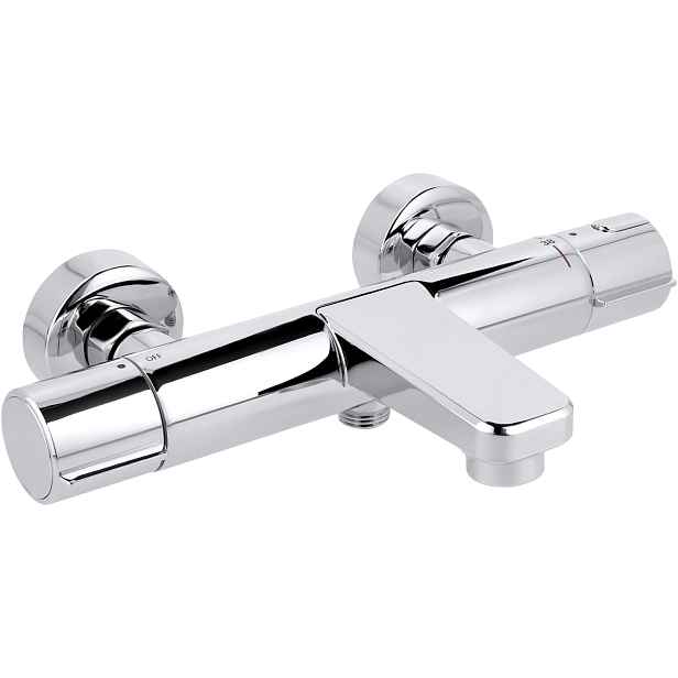 Livarno® Termostatická vanová baterie / sprchová baterie (chrom)