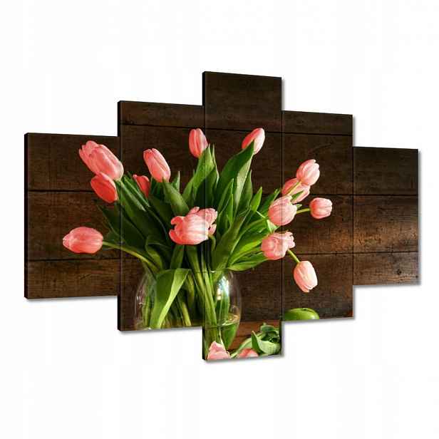 Obrazy 150x105 Červené tulipány