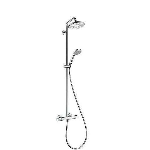 Sprchový systém Hansgrohe Croma na stěnu s termostatickou baterií chrom 27188000
