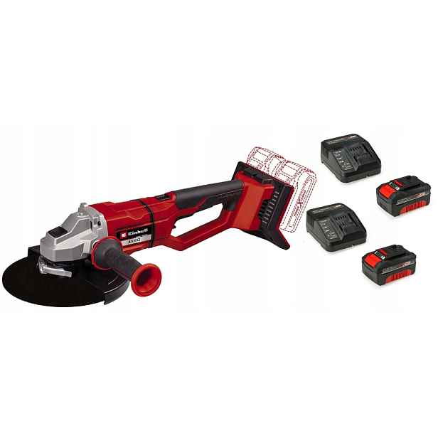 Einhell Úhlová Bruska Bl Axxio 36/230 4431160 Sada Akumulátor 2X4,0AH