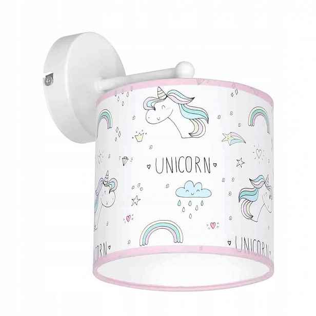 Dětské nástěnné svítidlo Milagro Unicorn MLP4940 1xE27 60W Nástěnná lampa Jednorožci