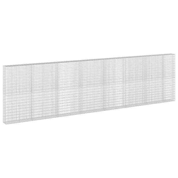 vidaXL Gabion s drátem 5 mm a síťkou 5x10 cm 750x30x200 cm