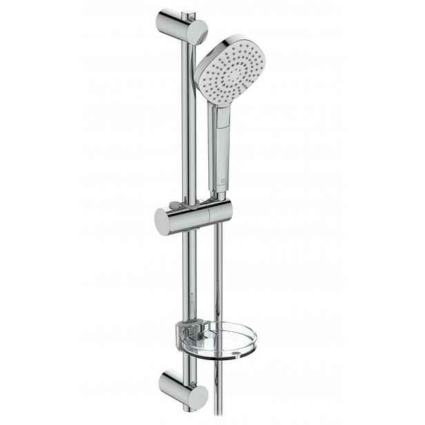 Ideal Standard Idealrain Evo Jet - Set sprchové hlavice, 3 proudy, tyče a hadice, chrom B2621AA