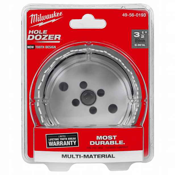 Korunkový Vrták na kovové dřevo 89 mm Milwaukee bimetalová Hole Dozer