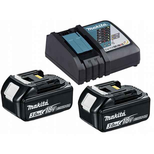 Nabíječka DC18RC 2 akumulátory BL1830B 3Ah Lxt Makita