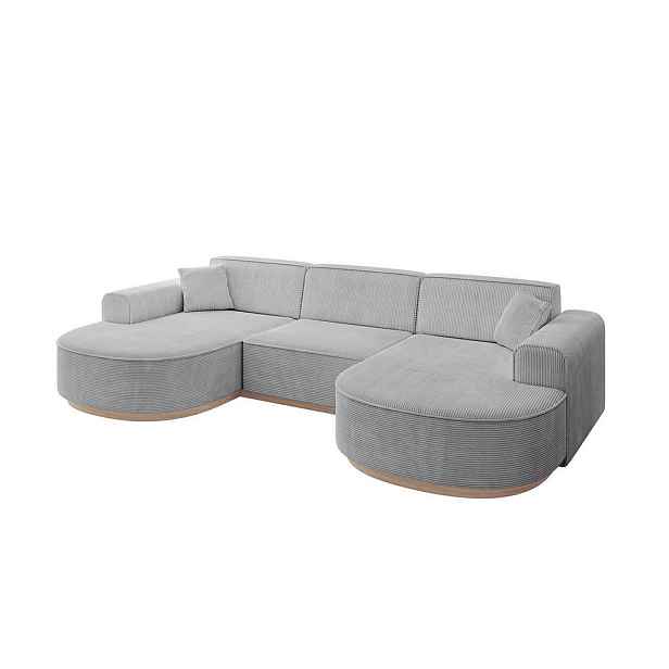 ALTDECOR SEDACÍ SOUPRAVA ve tvaru U MARI-U1-v1 303x171x83 Šedá Manšestr