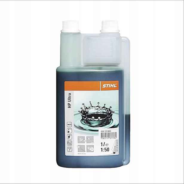 Olej pro dvoutaktní motory Hp Ultra 1:50 1L s dávkovačem Stihl