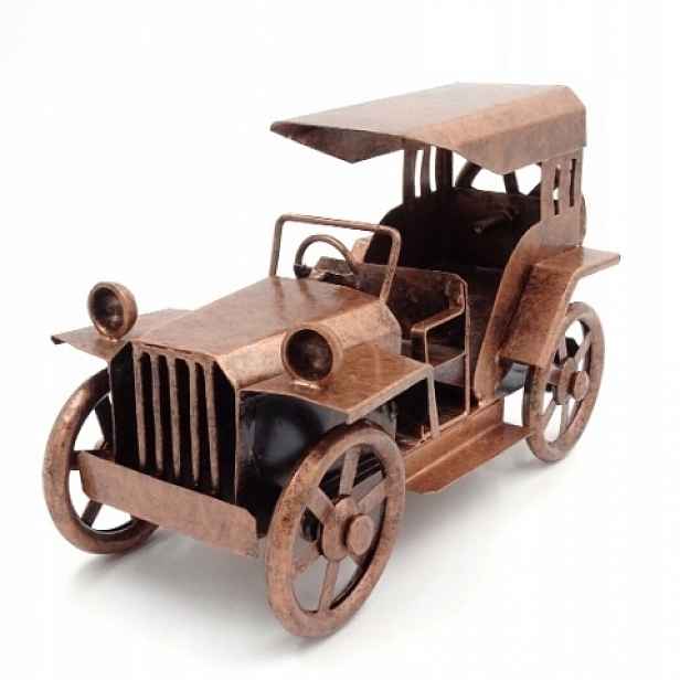 Retro auto – kovový Model Vintage dekorace