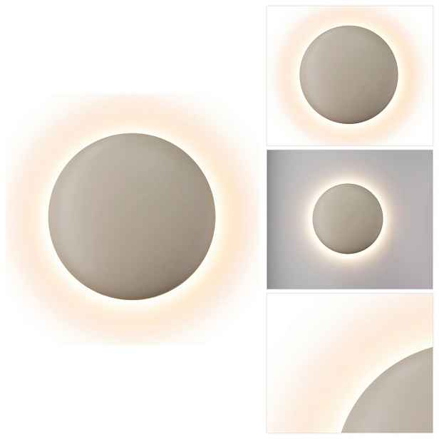 Béžová nástěnná lampa Drop Led má v předsíni útulnou atmosféru Sigma Lighting